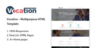 Vocation - Multipurpose HTML Template