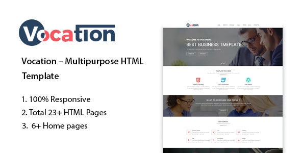 Vocation - Multipurpose HTML Template Vocation - Multipurpose HTML Template
