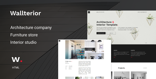 Wallterior - Architecture & Interior HTML Template Wallterior - Architecture & Interior HTML Template