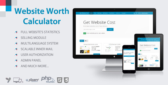 Website Worth Calculator Website Worth Calculator
