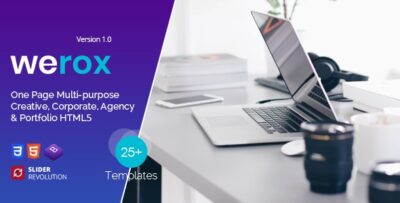 Werox - One Page Parallax Template