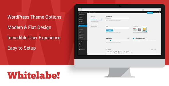 Whitelabel WordPress Theme & Plugin Options Panel Whitelabel WordPress Theme & Plugin Options Panel