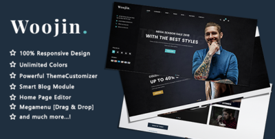WooJin - Fashion Model and Clothing PrestaShop Theme