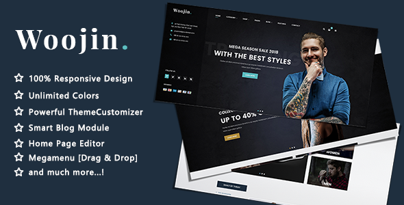 WooJin - Fashion Model and Clothing PrestaShop Theme WooJin - Fashion Model and Clothing PrestaShop Theme
