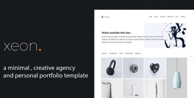 Xeon - Minimal Portfolio Template