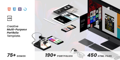 XOD - Multi-Purpose Creative HTML Template