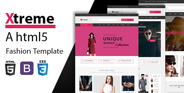 Xtreme - Fashion eCommerce HTML5 Template Xtreme - Fashion eCommerce HTML5 Template