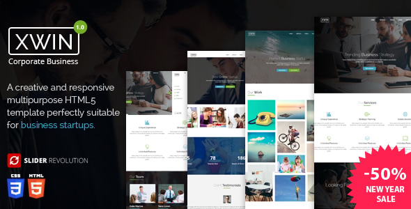 Xwin - Corporate Business HTML5 Xwin - Corporate Business HTML5