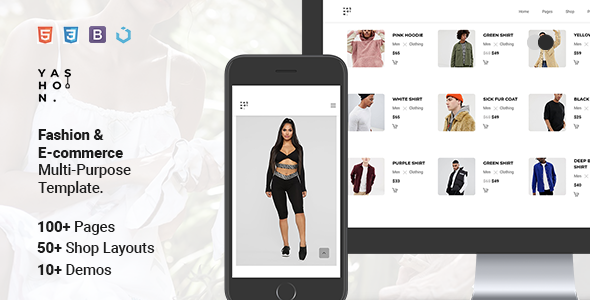 Yashon - Fashion & E-Commerce Multi-Purpose Template Yashon - Fashion & E-Commerce Multi-Purpose Template