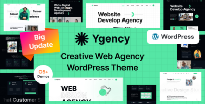 Ygency - Web Design & Ai Agency WordPress Theme