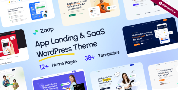 Zaap - SaaS & App WordPress Theme Zaap - SaaS & App WordPress Theme