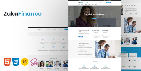 Zuka - Finance HTML5 Template Zuka - Finance HTML5 Template