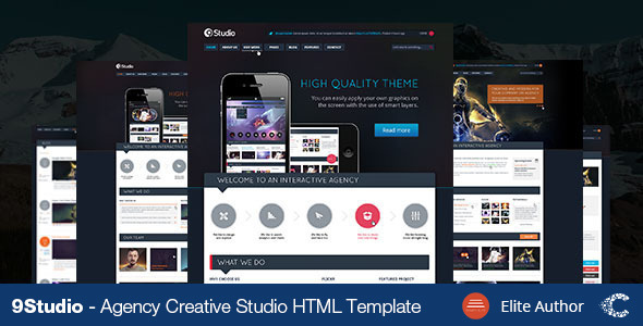 9studio | Creative Unique HTML5 Theme 9studio | Creative Unique HTML5 Theme