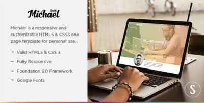 Michael Smith Personal Resume Template