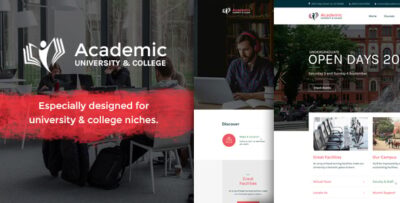 Academic | Responsive University Education Bootstrap Site Template