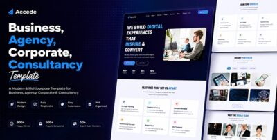Accede - Business, Agency, Corporate, Consultancy Template