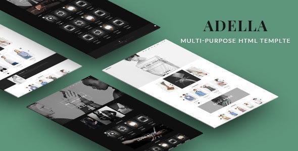 Adella - Kute HTML Template Adella - Kute HTML Template