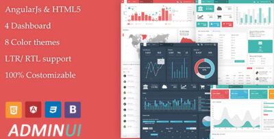 Admin UI - Admin Responsive Template.