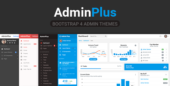 AdminPlus Premium - Bootstrap 4 Admin Dashboard AdminPlus Premium - Bootstrap 4 Admin Dashboard