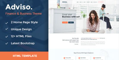 Adviso - Finance, Consulting, Business HTML Template