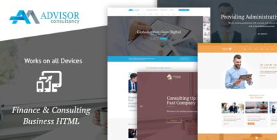Advisor Consultancy, Business, Finance Template