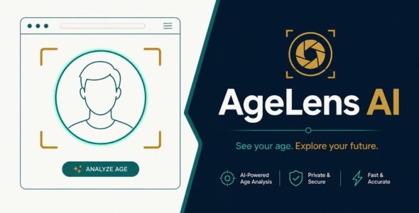 AgeLens AI - Face Age Detector and Estimator | HTML5 Template AgeLens AI - Face Age Detector and Estimator | HTML5 Template