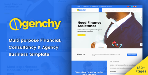 Agenchy - Modern Multipurpose HTML5 Template Agenchy - Modern Multipurpose HTML5 Template