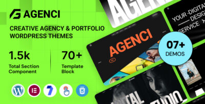 Agenci – Creative Agency Portfolio WordPress Theme