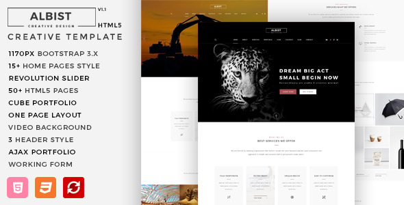 ALBIST - Creative Multipurpose HTML5 Template ALBIST - Creative Multipurpose HTML5 Template