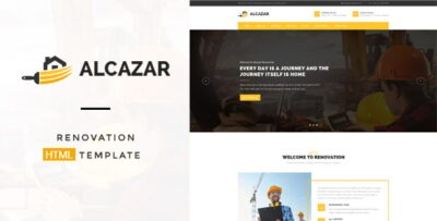 Alcazar - Construction, Renovation & Building HTML Template