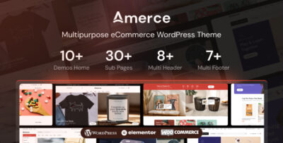 Amerce - Multipurpose eCommerce WordPress Theme