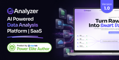 Analyzer - AI Powered Data Analysis Platform