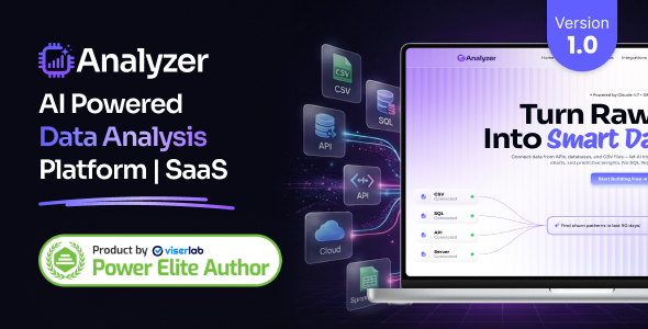 Analyzer - AI Powered Data Analysis Platform Analyzer - AI Powered Data Analysis Platform