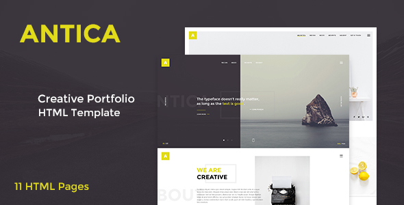 Antica — Multipurpose Business Agency/Personal Portfolio HTML Template Antica — Multipurpose Business Agency/Personal Portfolio HTML Template