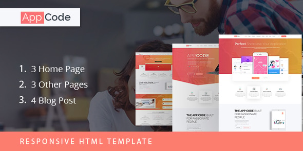AppCode - Responsive Mobile App Website Template AppCode - Responsive Mobile App Website Template