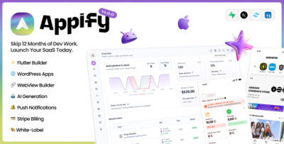 Appify - AI-Powered No-Code Mobile App Builder SaaS Platform