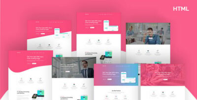 AppsClub - App Landing Page HTML5 Template