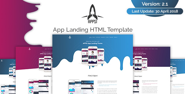 APPSI-App Landing HTML Template APPSI-App Landing HTML Template