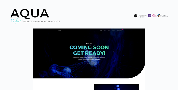 AQUA - Perfect Project Launching Template AQUA - Perfect Project Launching Template