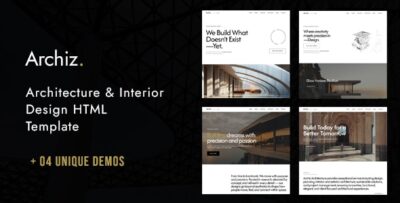 Archiz | Architecture & Interior Design HTML Template