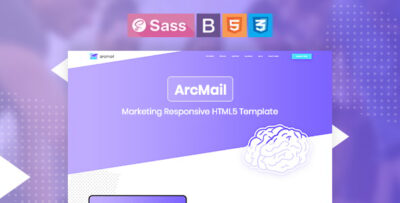 Arcmail - Marketing Responsive HTML5 Template