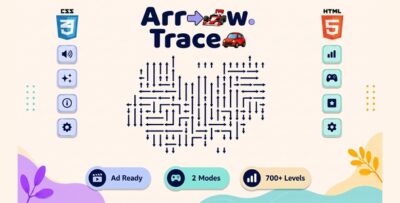 Arrow Trace | 750 Levels HTML5 Arrow Puzzle Game