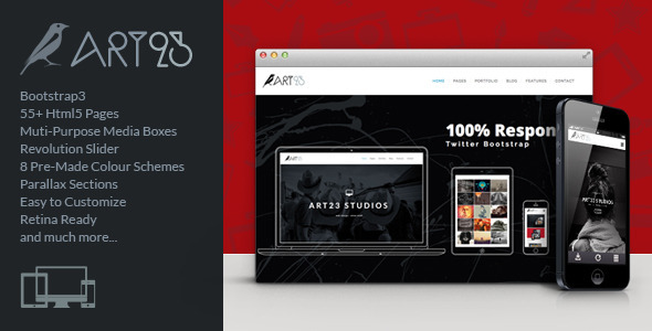 Art23 - Creative Html5 Portfolio Template Art23 - Creative Html5 Portfolio Template
