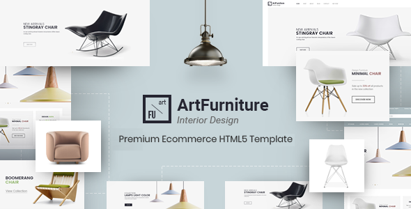 ArtFurniture - Minimal Furniture Shop eCommerce HTML Template ArtFurniture - Minimal Furniture Shop eCommerce HTML Template