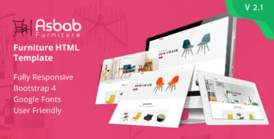 Asbab - Furniture HTML Template