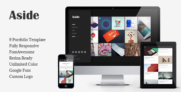 Aside - Photo Portfolio Sidebar HTML Theme Aside - Photo Portfolio Sidebar HTML Theme