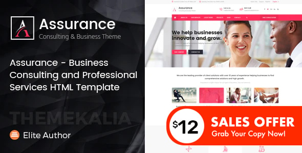 Assurance - Business Consulting Services HTML Template Assurance - Business Consulting Services HTML Template