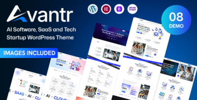 Avantr - AI Software & SaaS WordPress Theme