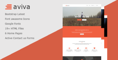 Aviva - Multipurpose HTML Template