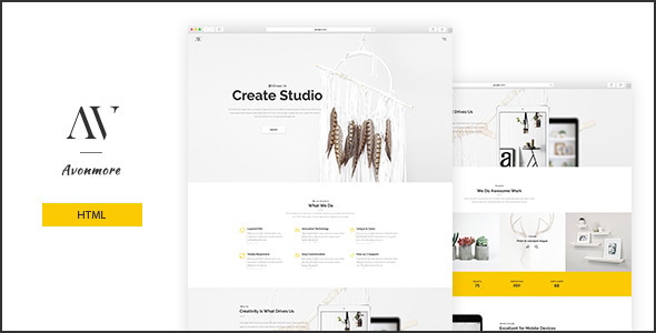 Avonmore - Creative Multipurpose HTML Theme Avonmore - Creative Multipurpose HTML Theme